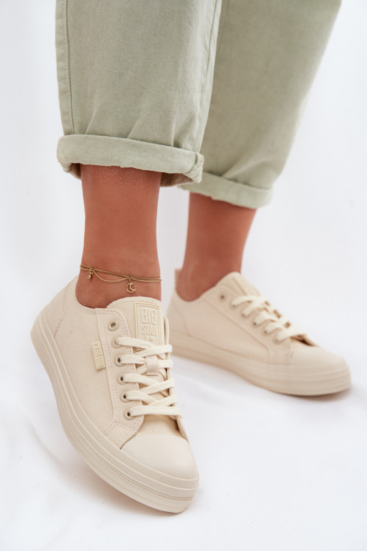 Sapatos de lazer Big Star TT274818 bege