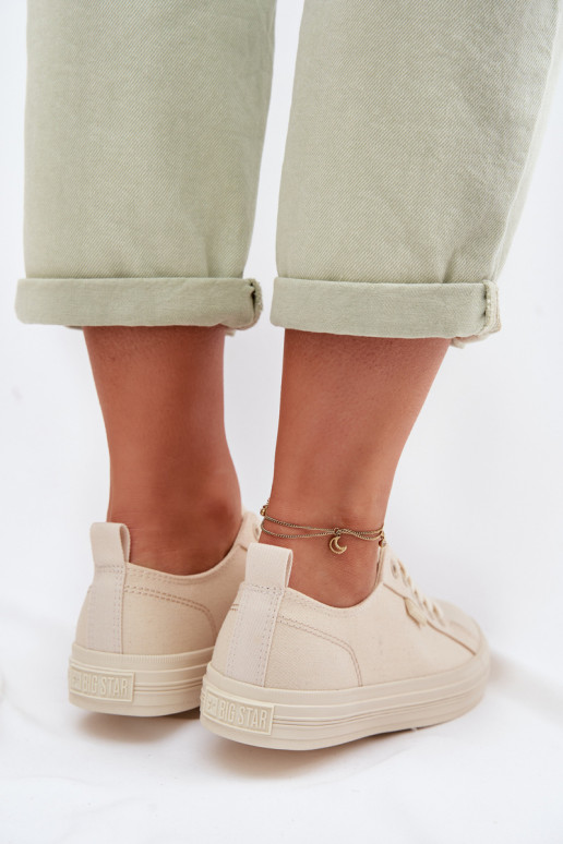 Sapatos de lazer Big Star TT274818 bege