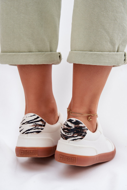 À modalo de tênis Feminino  Big Star TT274357 cor branca