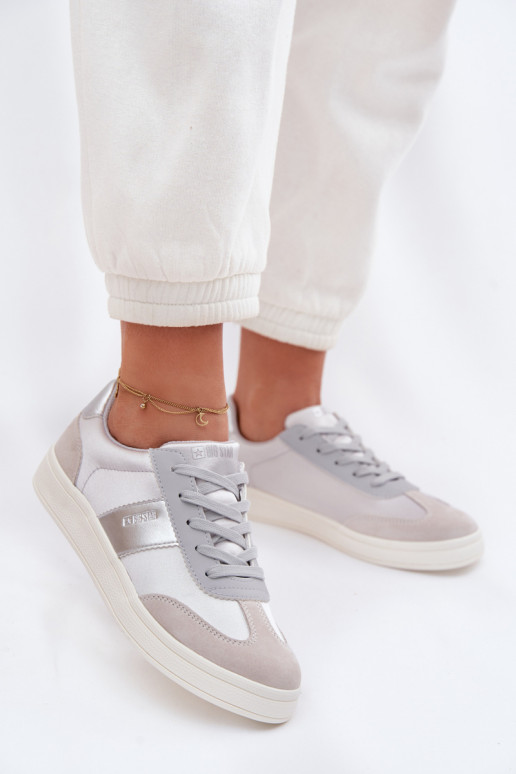 À modalo de tênis Feminino Big Star TT274156 cor cinza