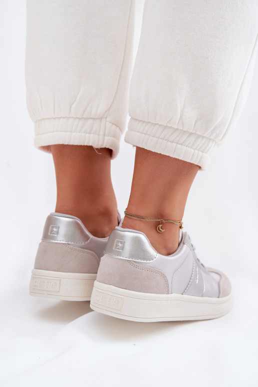 À modalo de tênis Feminino Big Star TT274156 cor cinza