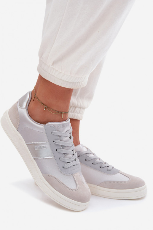 À modalo de tênis Feminino Big Star TT274156 cor cinza