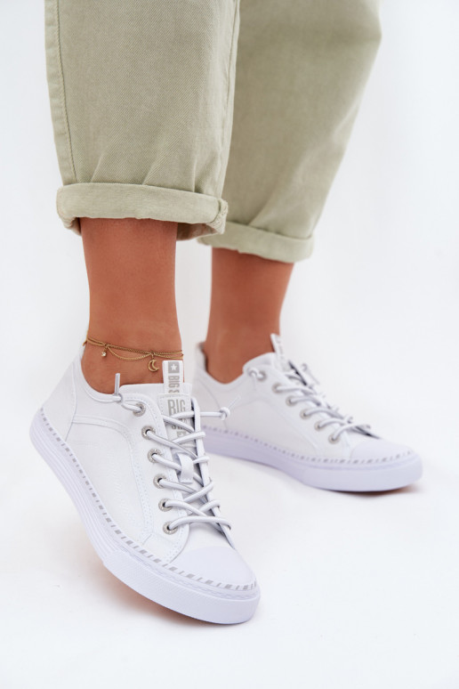 Sapatos de lazer Big Star TT274388 cor branca