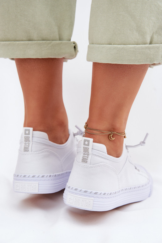 Sapatos de lazer Big Star TT274388 cor branca