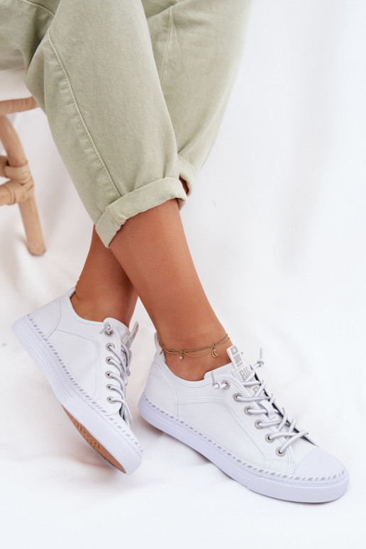 Sapatos de lazer Big Star TT274388 cor branca