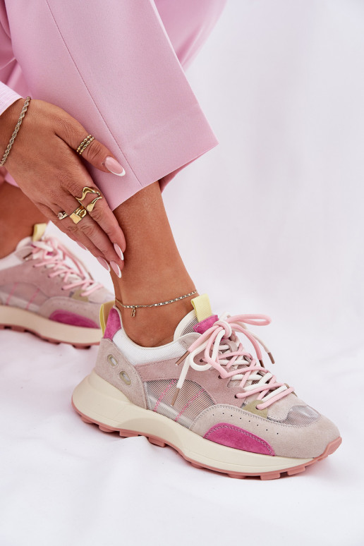 de camurça tênis À modalo de tênis Feminino Vinceza 66725 Cores diferentes