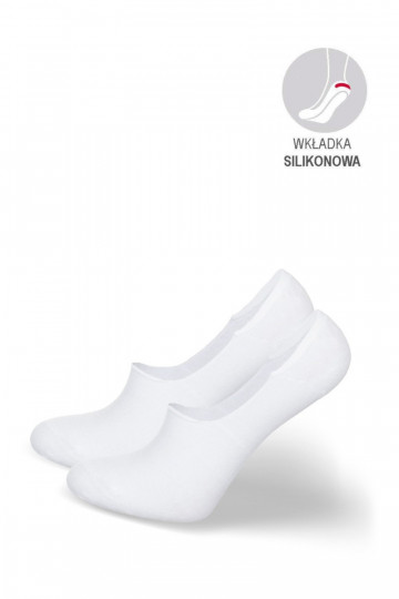 Meias de micropoliéster masculinas de bambu brancas