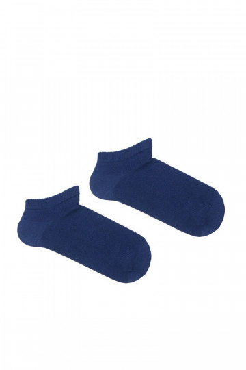 Meias infantis azul marinho lisas