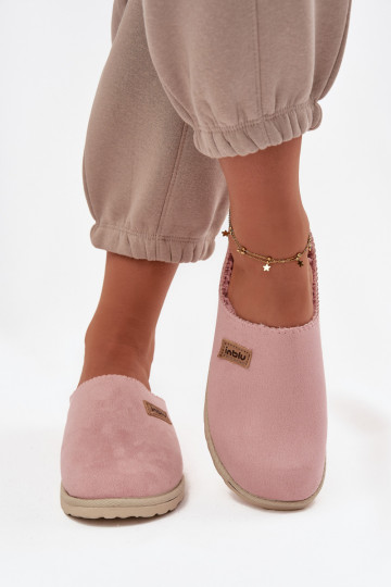 Chinelos Feminino sapato caseiro Inblu CS000045 cor rosa