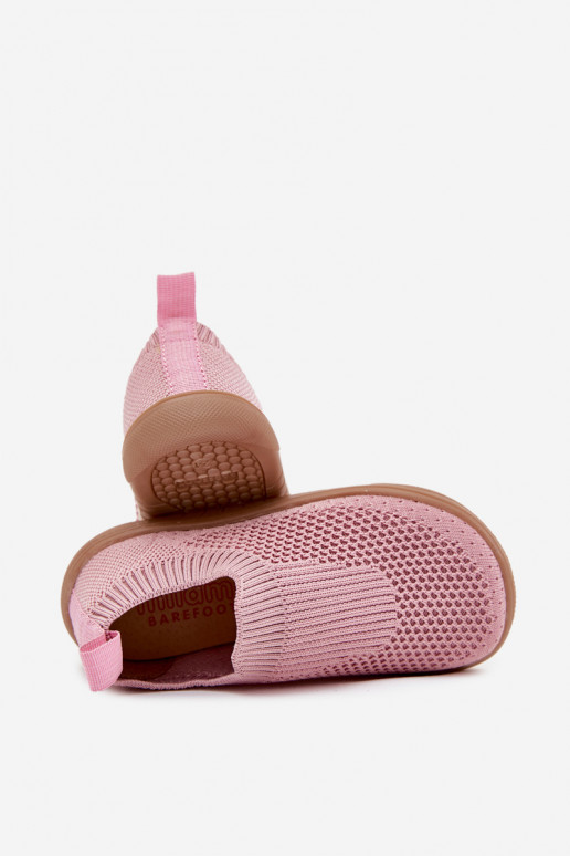 Chinelos deslizantes Barefoot Infantil Milami cor rosa Tem que serriselle