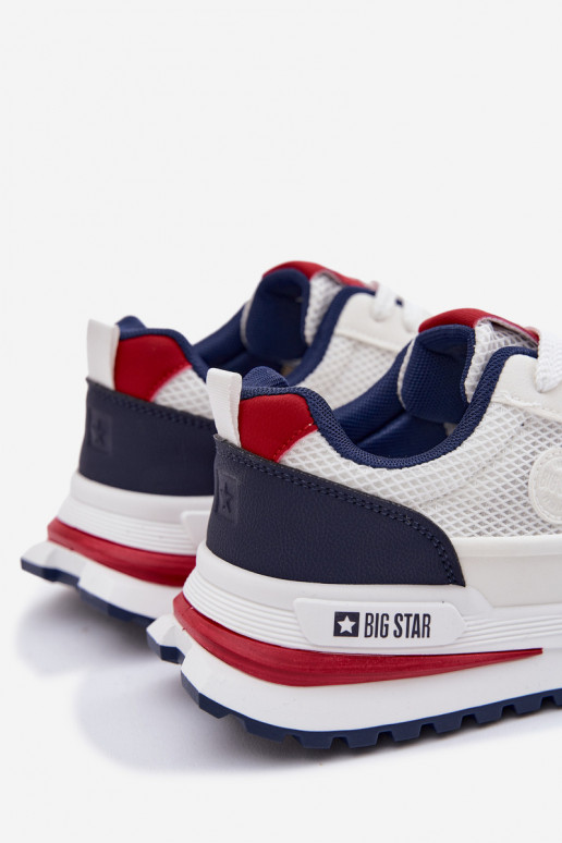 tênis para homens Big Star TT174315 Hi-Poly System cor branca