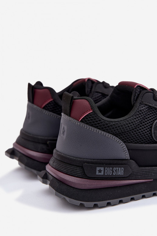 tênis para homens Big Star TT174317 Hi-Poly System cor preta