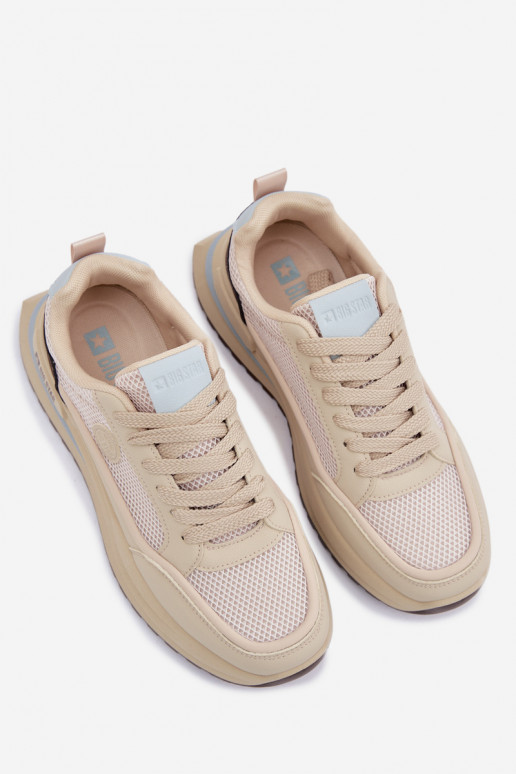 tênis para homens Big Star TT174316 Hi-Poly System bege