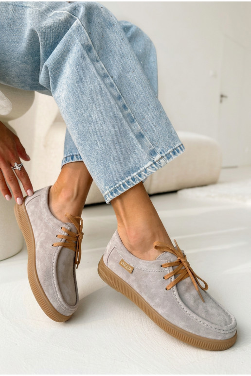 sapatoHabilitadoturalnego de camurçau Vinceza 95391 bege