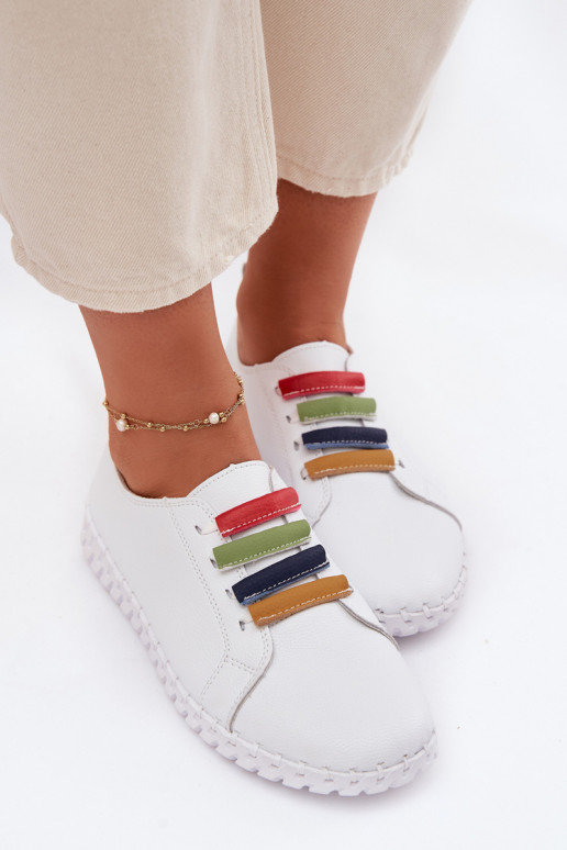 Pele sapato Feminino Vinceza 95376 cor branca