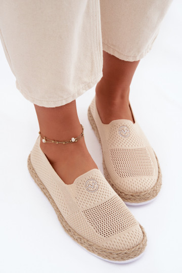 Espadrilhas Vinceza 13659 cor areia
