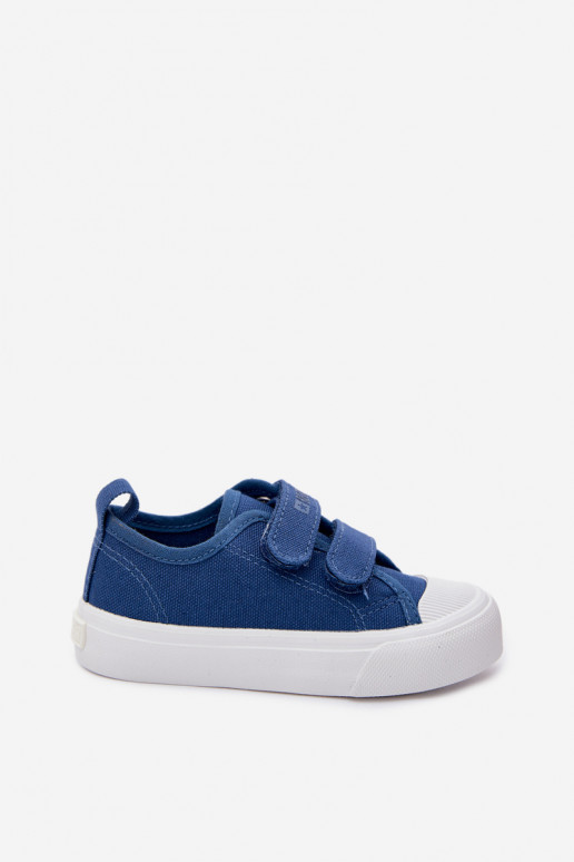 sapatos casuais Infantil Big Star TT374159 azul escuro