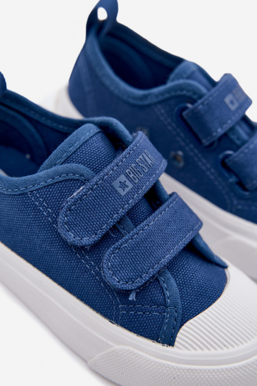 sapatos casuais Infantil Big Star TT374159 azul escuro