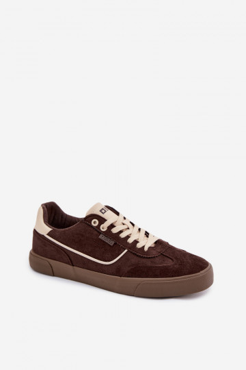 Tênis masculinos Big Star TT174092 cor chocolate