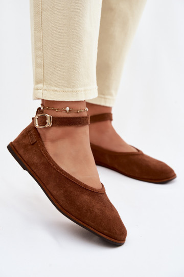 Sapatilhas de camurça natural Big Star TT274211 marrons 2