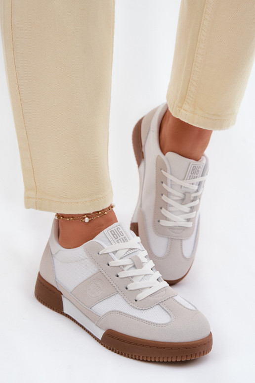 À modalo de tênis Feminino Big Star TT274910 cor branca