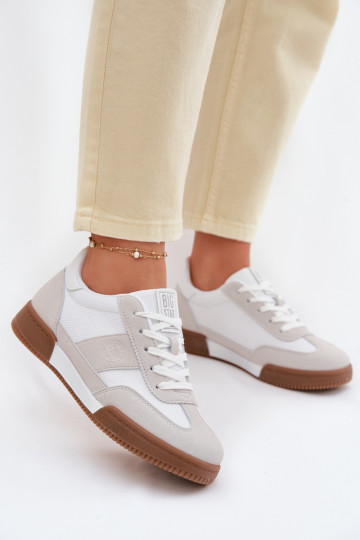 Tênis femininos Big Star TT274910 brancos 2