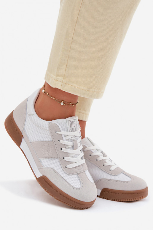 À modalo de tênis Feminino Big Star TT274910 cor branca