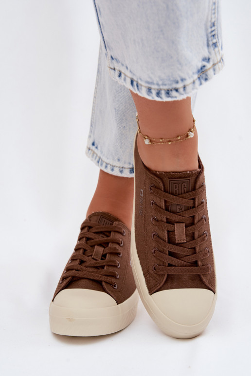 Sapatos de lazer Big Star TT274123 cor marrom