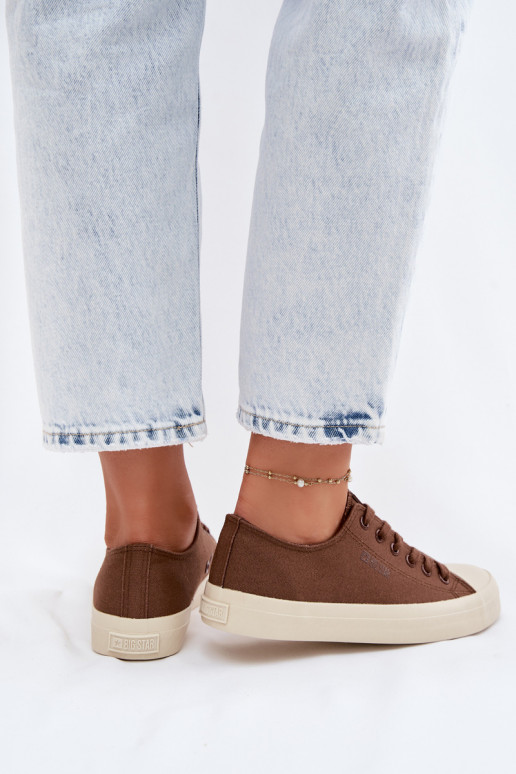 Sapatos de lazer Big Star TT274123 cor marrom