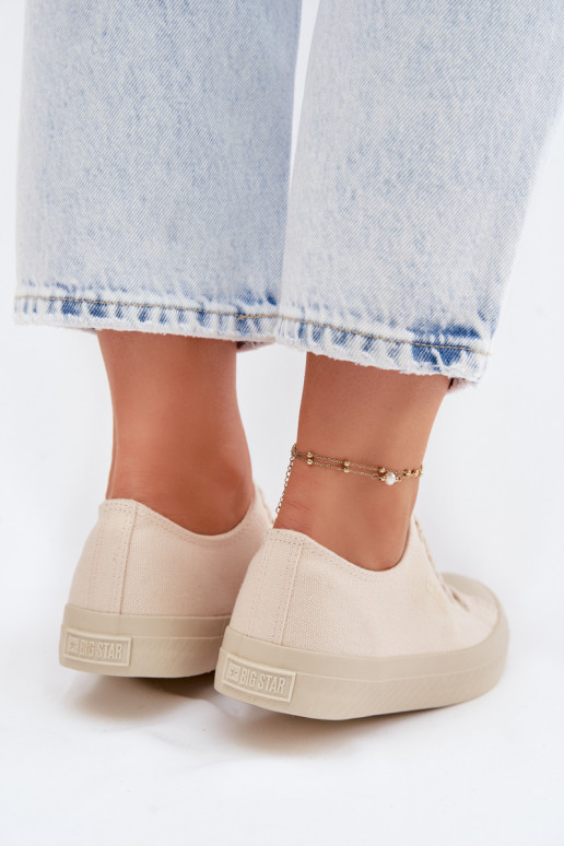 Sapatos de lazer Big Star TT274121 bege