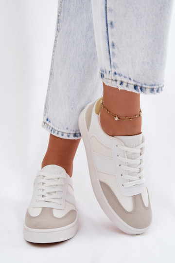 Tênis femininos baixos Big Star TT274767 cor branca