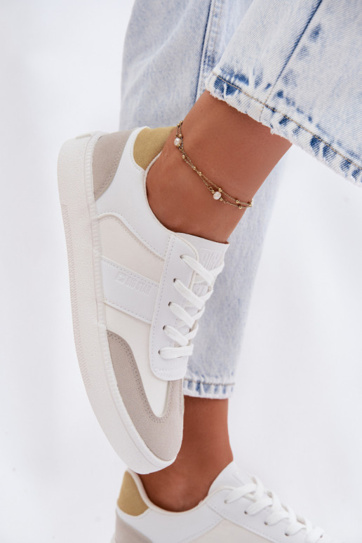 À modalo de tênis Baixo feminino Big Star TT274767 cor branca