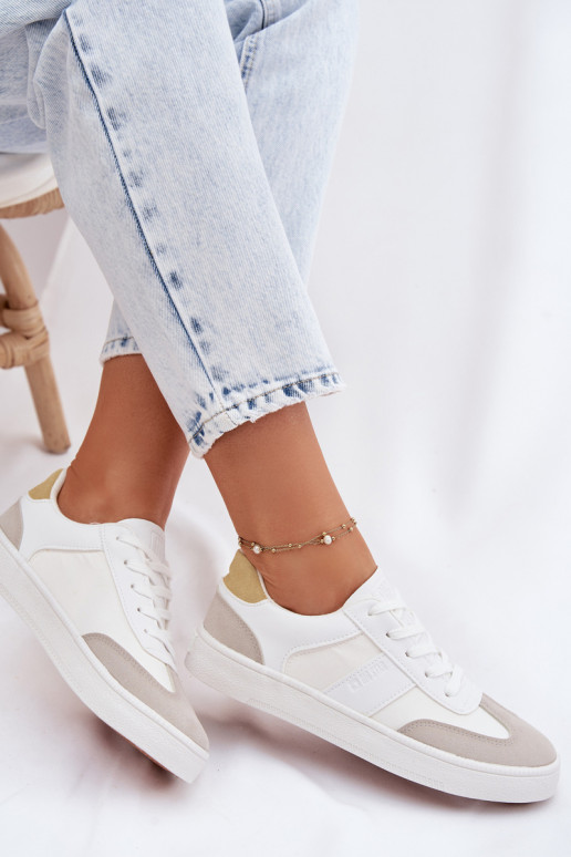 À modalo de tênis Baixo feminino Big Star TT274767 cor branca