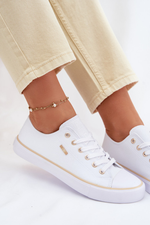 Sapatos de lazer Baixo Big Star TT274772 cor branca