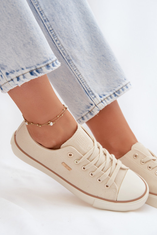 Sapatos de lazer Baixo Big Star TT274773 bege