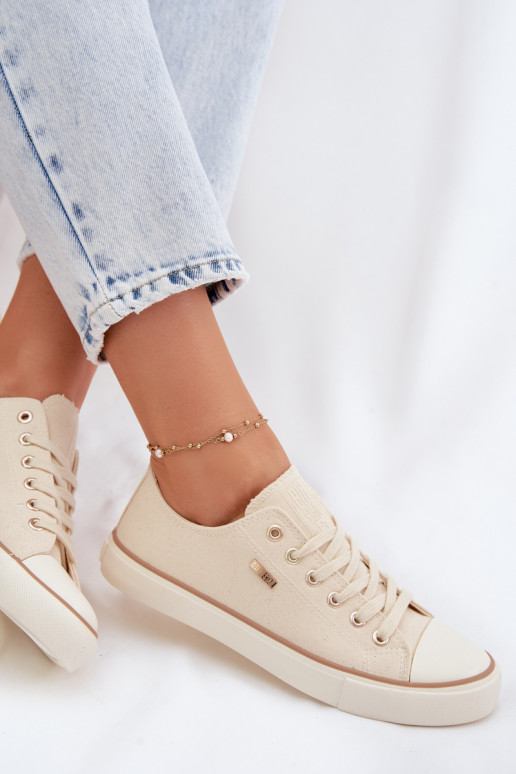 Sapatos de lazer Baixo Big Star TT274773 bege