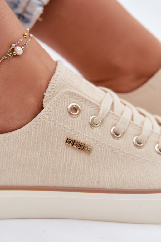 Sapatos de lazer Baixo Big Star TT274773 bege