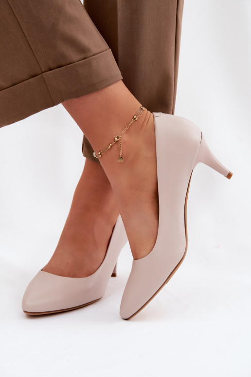 Sapato de couro ecológico Sergio Leone cor cinza