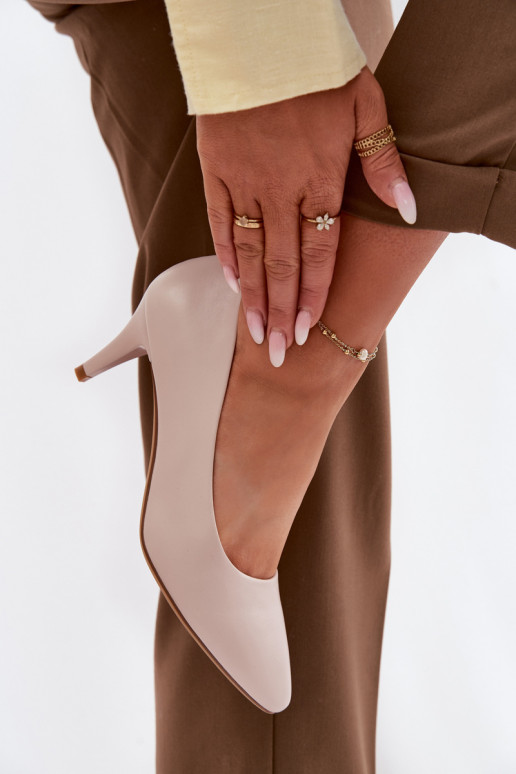 Sapato de couro ecológico Sergio Leone cor cinza