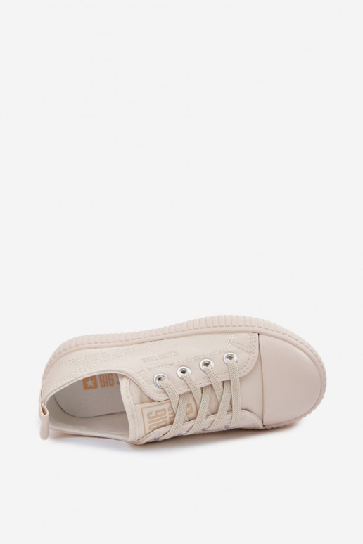 sapatos casuais Infantil Big Star TT374106 cor de marfim