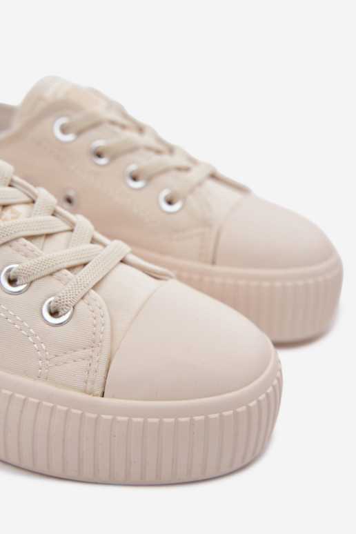 sapatos casuais Infantil Big Star TT374106 cor de marfim