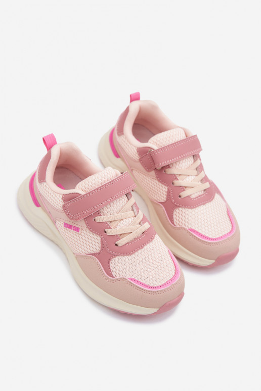 tênis À modalo de tênis Infantil Big Star TT374031 cor rosa