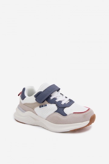 Tênis esportivos infantis Big Star TT374029 cor branca