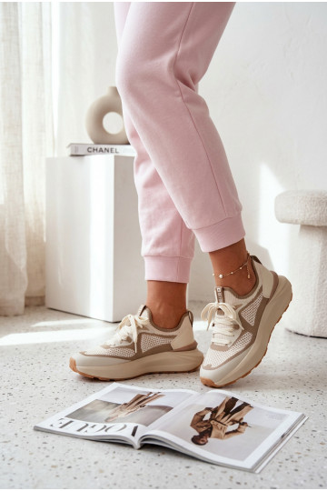 tênis Feminino Big Star TT274570 HI-POLY SYSTEM cor branca