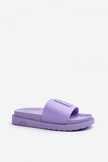 Chinelo feminino Big Star LL274426 cor roxa 2