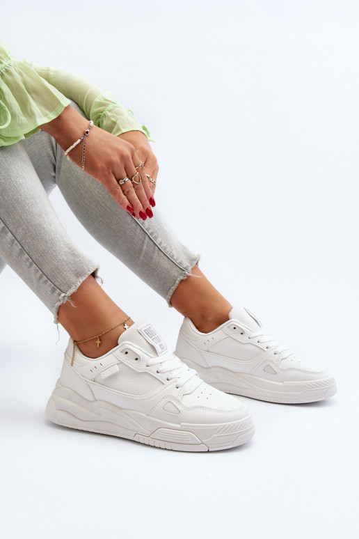 Feminino À modalo de tênis Big Star NN274667 cor branca