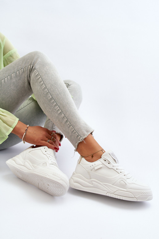 Feminino À modalo de tênis Big Star NN274667 cor branca