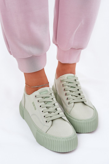 Sapatos casuais Big Star RR274408 cor verde