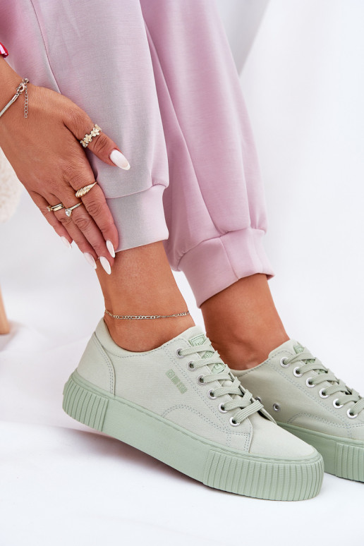  Sapatos de lazer Big Star RR274408 cor verde