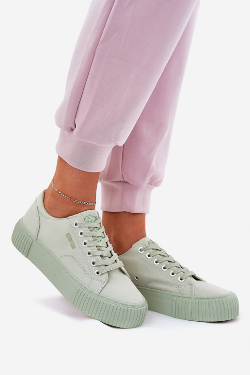  Sapatos de lazer Big Star RR274408 cor verde